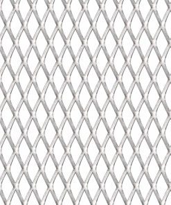 Vrtna mrežasta ograda od nehrđajućeg čelika 50x50  cm 20x10x2 mm