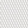 Vrtna mrežasta ograda od nehrđajućeg čelika 50x50  cm 45x20x4 mm