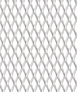 Vrtna mrežasta ograda od nehrđajućeg čelika 50x50  cm 45x20x4 mm