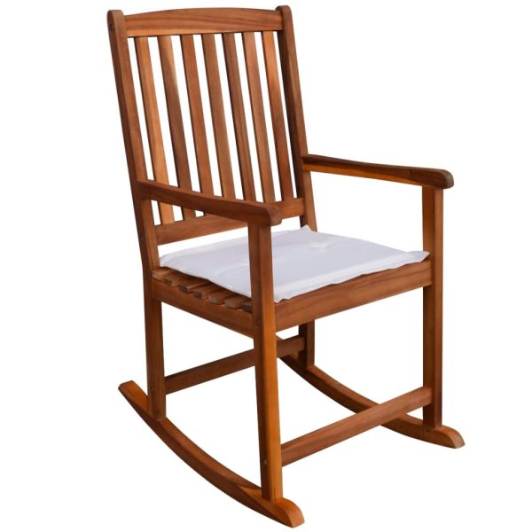 Vrtna stolica za ljuljanje od bagremovog drveta
