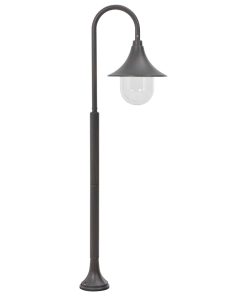 Vrtna stupna svjetiljka od aluminija E27 120 cm brončana