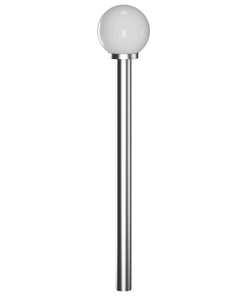 Vrtna svjetiljka na stupu s 1 glavom 110 cm