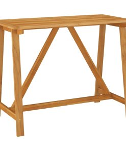 Vrtni barski stol 140 x 70 x 104 cm od masivnog bagremovog drva