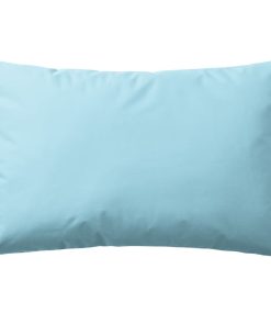 Vrtni jastuci 2 kom 60 x 40 cm svjetlo plavi