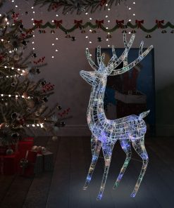 XXL akrilni božićni sob 250 LED žarulja 180 cm raznobojni