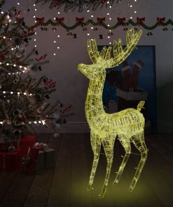 XXL akrilni božićni sob 250 LED žarulja 180 cm topli bijeli