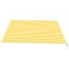 Zamjenska tkanina za tendu žuto-bijela 4