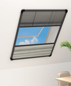 Zaslon protiv insekata za prozore aluminijski 80 x 120 cm