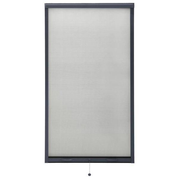 Zaslon protiv insekata za prozore antracit 90 x 170 cm