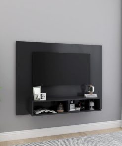 Zidni TV ormarić sivi 120 x 23
