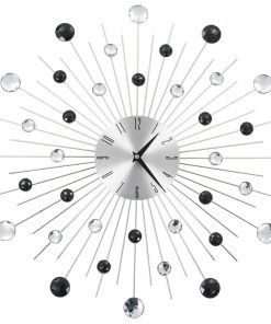 Zidni sat s kvarcnim mehanizmom moderni dizajn 50 cm