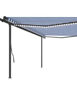 Automatska tenda sa senzorom za vjetar LED 5x3