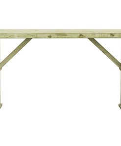 Barski stol od impregnirane borovine 170 x 60 x 110 cm