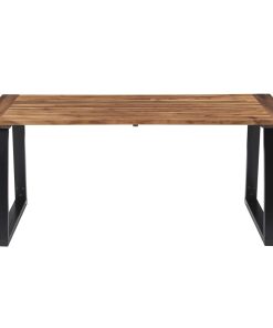 Blagovaonski stol od masivnog bagremovog drva 180 x 90 cm