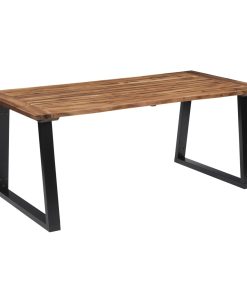 Blagovaonski stol od masivnog bagremovog drva 180 x 90 cm