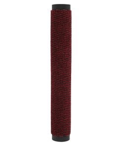 Čupavi otirač 60 x 180 cm crveni