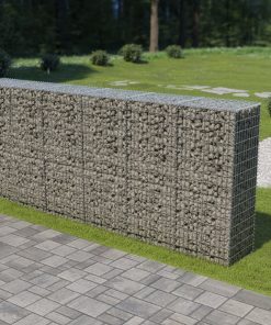 Gabionski zid s poklopcima od pocinčanog čelika 300 x 50 x 150 cm
