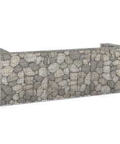 Gabionski zid za kante od pocinčanog čelika 325 x 100 x 110 cm