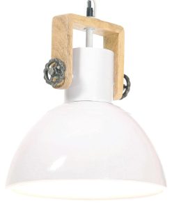 Industrijska viseća svjetiljka 25 W bijela okrugla 30 cm E27