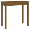 Konzolni stol boja meda 80x40x75 cm od masivne borovine