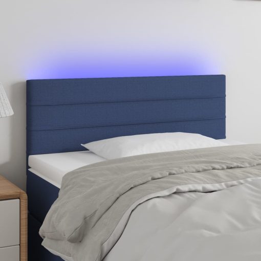 LED uzglavlje plavo 80 x 5 x 78/88 cm od tkanine