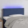 LED uzglavlje plavo 90x5x78/88 cm od tkanine