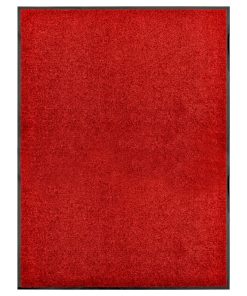 Otirač perivi crveni 90 x 120 cm