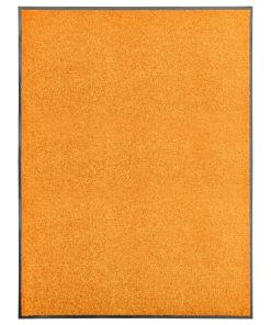 Otirač perivi narančasti 90 x 120 cm