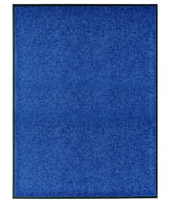 Otirač perivi plavi 90 x 120 cm