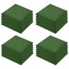 Ploče za zaštitu od pada 24 kom gumene 50 x 50 x 3 cm zelene