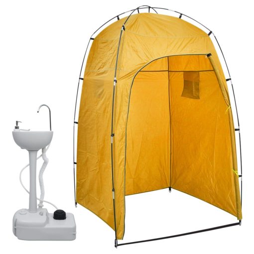 Prijenosni stalak za pranje ruku za kampiranje sa šatorom 20 L