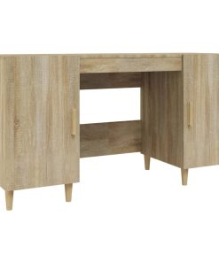 Radni stol boja hrasta sonome 140x50x75 cm konstruirano drvo