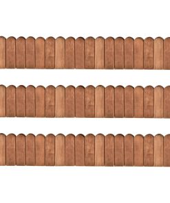 Rolane ograde 3 kom 120 cm od impregnirane borovine