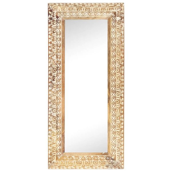 Ručno izrezbareno ogledalo 110 x 50 x 2