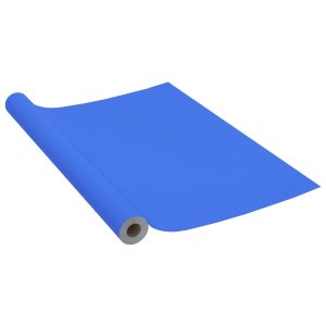 Samoljepljiva folija za namještaj sjajna plava 500 x 90 cm PVC