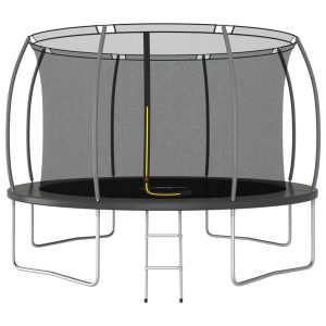 Set trampolina okrugli 366 x 80 cm 150 kg