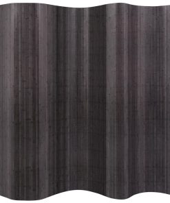Sobna Pregrada od Bambusa Siva 250 x 165 cm