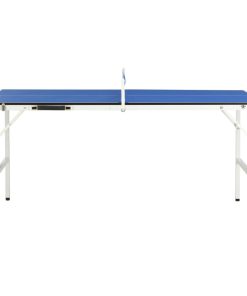 Stol za stolni tenis s mrežom 152 x 76 x 66 cm plavi