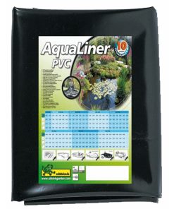 Ubbink obloga za ribnjak AquaLiner PVC 6 x 5 m crna