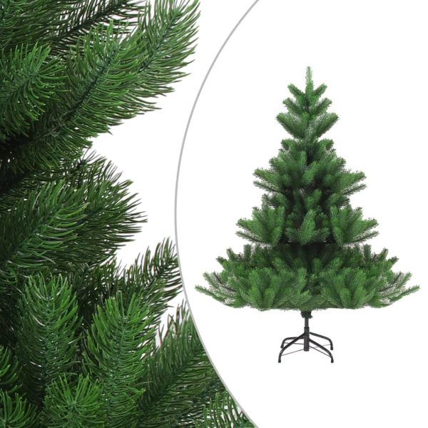 Umjetno božićno drvce kavkaska jela LED svjetla zeleno 120 cm