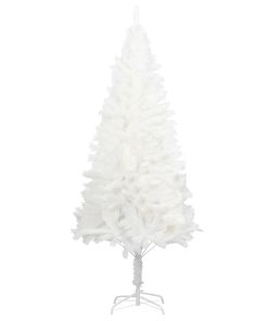 Umjetno božićno drvce s realističnim iglicama bijelo 150 cm