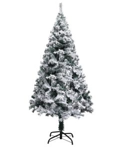 Umjetno božićno drvce sa snijegom zeleno 120 cm PVC