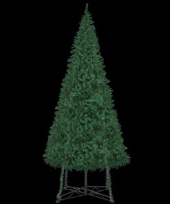 Umjetno božićno drvce sa stalkom 500 cm zeleno