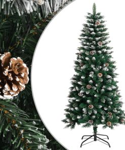 Umjetno božićno drvce sa stalkom zeleno 120 cm PVC