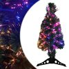 Umjetno usko božićno drvce sa stalkom 64 cm optička vlakna