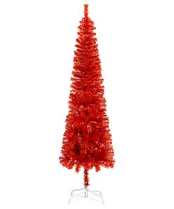 Usko božićno drvce crveno 150 cm
