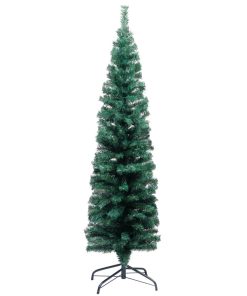 Usko umjetno božićno drvce sa stalkom zeleno 150 cm PVC