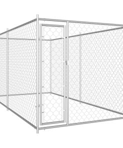 Vanjski kavez za pse 382 x 192 x 185 cm