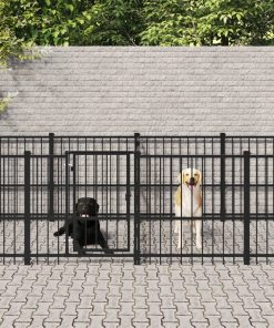 Vanjski kavez za pse čelični 15