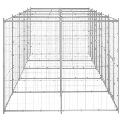 Vanjski kavez za pse od pocinčanog čelika 12
